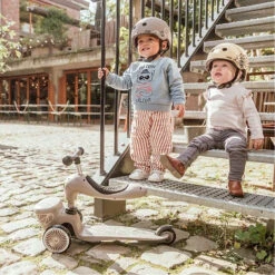 Scoot & Ride „Highway Kick 1 Lifestyle“ (brown Lines)