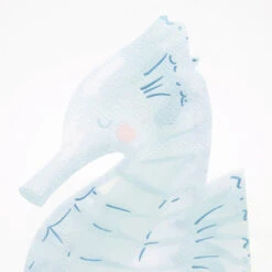 Meri-Meri Seepferdchen-Servietten Von Meri Meri 8 Meri-Meri Seepferdchen-Servietten Von Meri Meri -Kinderspielzeug seahorse napkins2