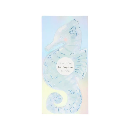 Meri-Meri Seepferdchen-Servietten Von Meri Meri 6 Meri-Meri Seepferdchen-Servietten Von Meri Meri – Bild 4