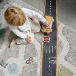 Plüsch-Schulbus („Ride & Roll“) 27 Plüsch-Schulbus („Ride & Roll“) -Kinderspielzeug soft toy ride roll school bus lorenacanal 2