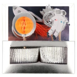 Meri-Meri Weltraum Cupcake-Kit Von Meri Meri 7 Meri-Meri Weltraum Cupcake-Kit Von Meri Meri -Kinderspielzeug space cupcake topper