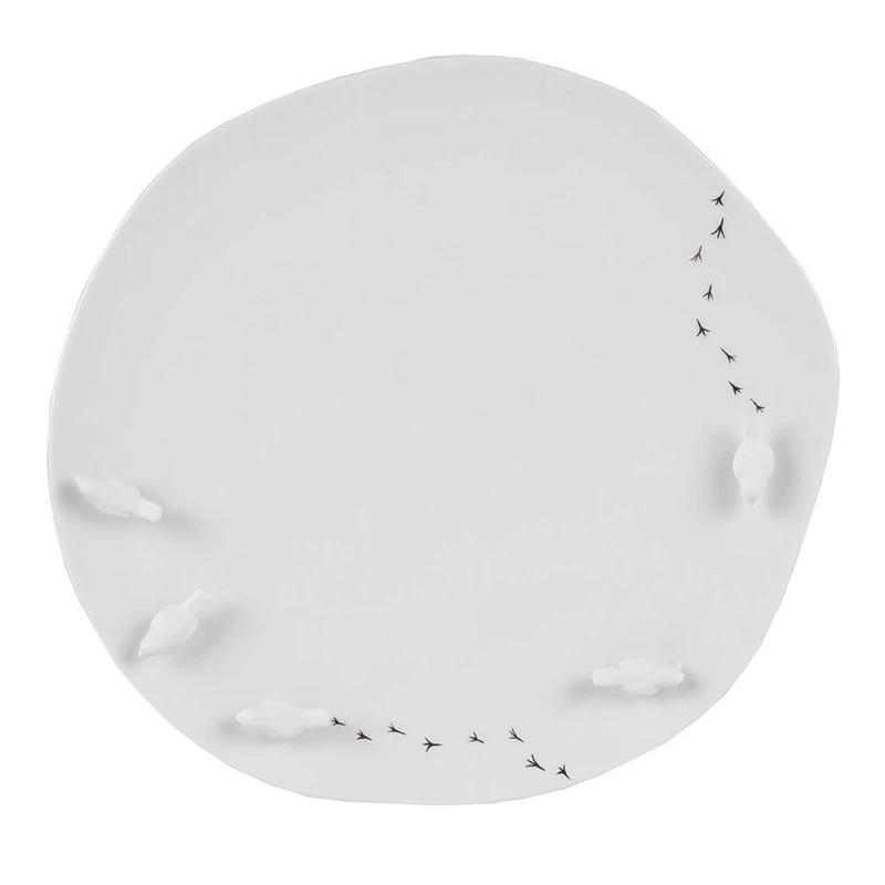 Dekorativer Teller „Vogelschwarm“ 4 Dekorativer Teller „Vogelschwarm“ – Bild 2