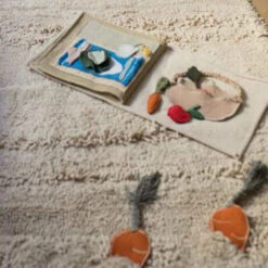 Textilbuch „Coole Kids Essen Gesund“ 14 Textilbuch „Coole Kids Essen Gesund“ -Kinderspielzeug textile book cool kids eat healthy lorenacanals 2