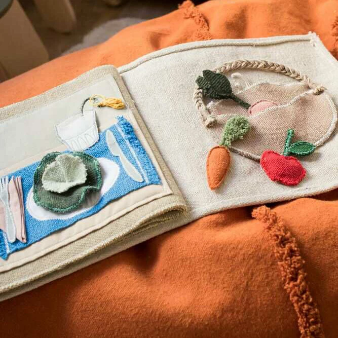 Textilbuch „Coole Kids Essen Gesund“ 3 Textilbuch „Coole Kids Essen Gesund“