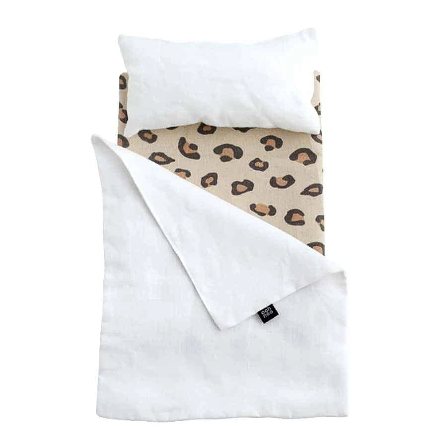 Bettwäsche Für Kinderwagen Von Ooh Noo („Leopard“) 3 Bettwäsche Für Kinderwagen Von Ooh Noo („Leopard“)