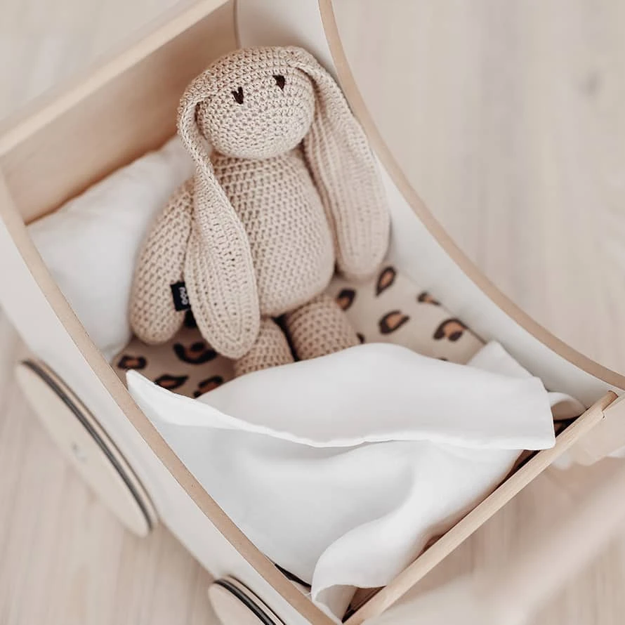 Bettwäsche Für Kinderwagen Von Ooh Noo („Leopard“) 4 Bettwäsche Für Kinderwagen Von Ooh Noo („Leopard“) – Bild 2