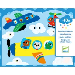 Djeco Zauber-Malbilder „Im Himmel Versteckt“