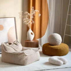 Sitzsack Aus Plüsch-Teddystoff -Kinderspielzeug wigiwama bear beanbag teddy3