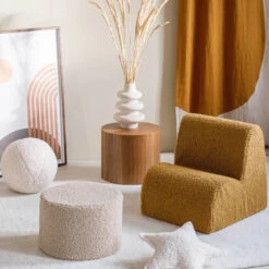 Cloud Chair Aus Plüsch-Teddy-Stoff -Kinderspielzeug wigiwama cloud chair teddy4