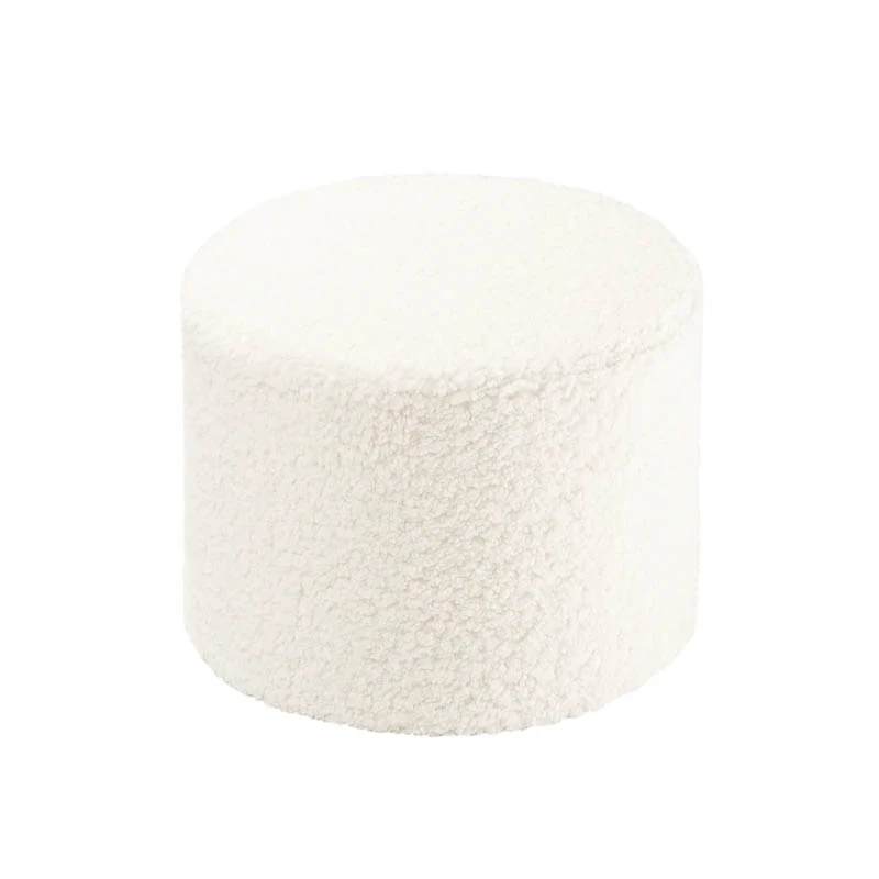 Hocker Aus Plüsch-Teddystoff 11 Hocker Aus Plüsch-Teddystoff – Bild 9