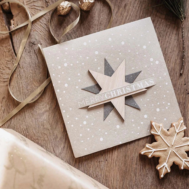 XL Steckkarte „Merry Christmas“ 4 XL Steckkarte „Merry Christmas“ – Bild 2